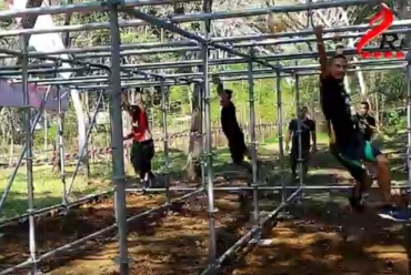Rendez Ringlock Scaffolding System on Obstacle Challenge (Tahura – Yogyakarta)